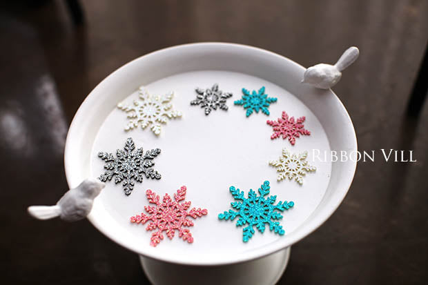 雪の花パーツ(4色、2種)