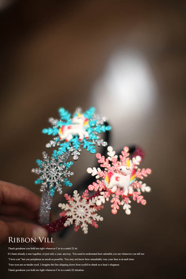 雪の花パーツ(4色、2種)