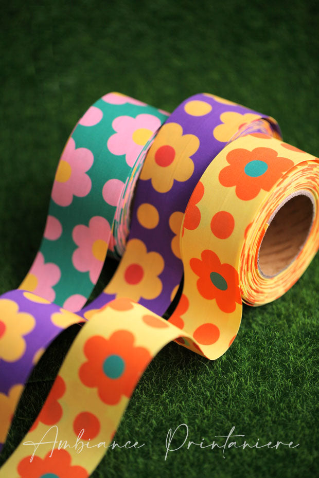保育材料　レトロ　昭和レトロ　りぼん　リボン　フラワー　フリル　マジック　花 レトロフラワーリボン – RIBBONVILL