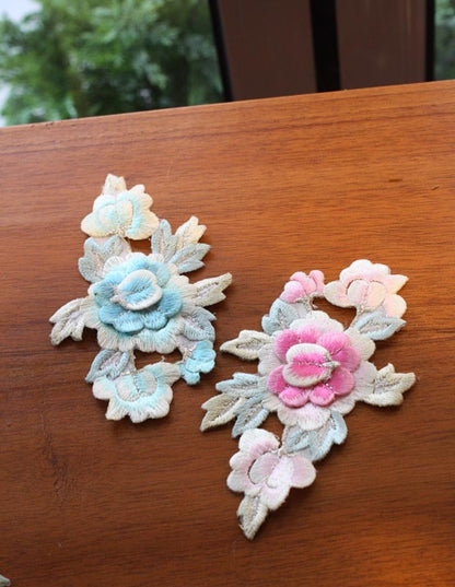 パステル刺繍１