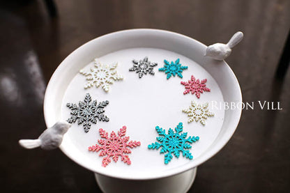 雪の花パーツ(4色、2種)