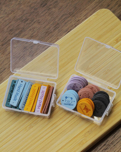 スウェードハンドメイドタグ