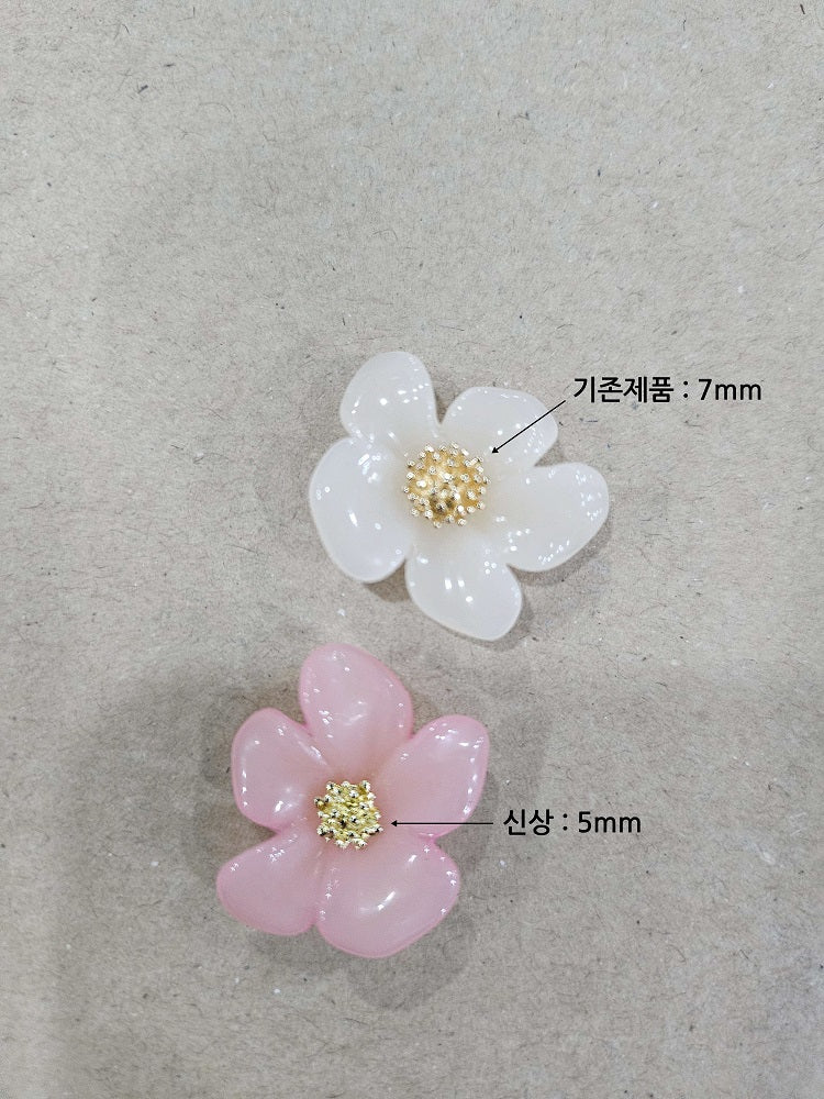 ゴールド花芯パーツ